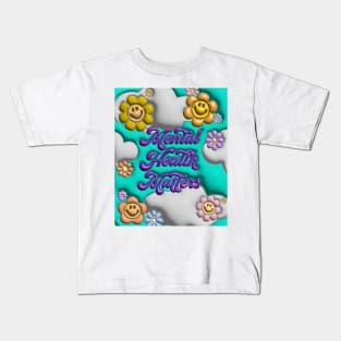 Mental Health Matters 3D Kids T-Shirt